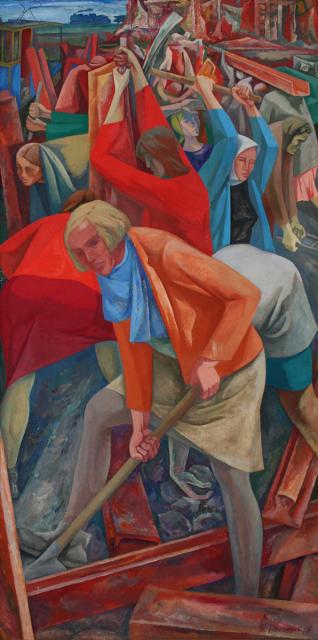 Неклюдов Б.П. На строительстве оборонительных рубежей. Застава. 1941 год. 1968 Неклюдов Б.П. На строительстве оборонительных рубежей. Застава. 1941 год. 1968